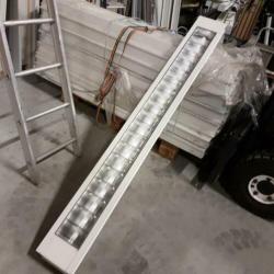 Partij 8x TL armaturen – 1×58 watt – T8 # 408