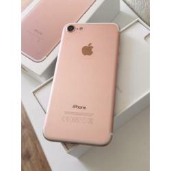 iPhone 7 32GB Rosé, compleet en als nieuw!