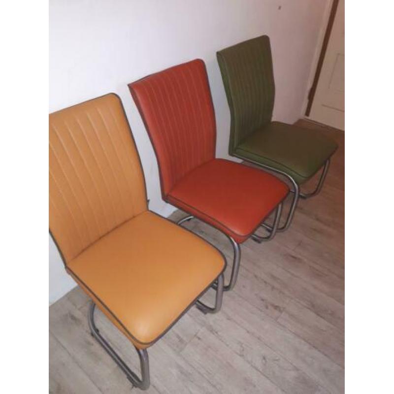 6 eetkamer stoelen, in perfecte staat