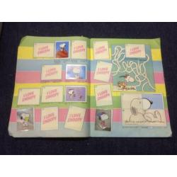 Snoopy stickerboek retro schulz