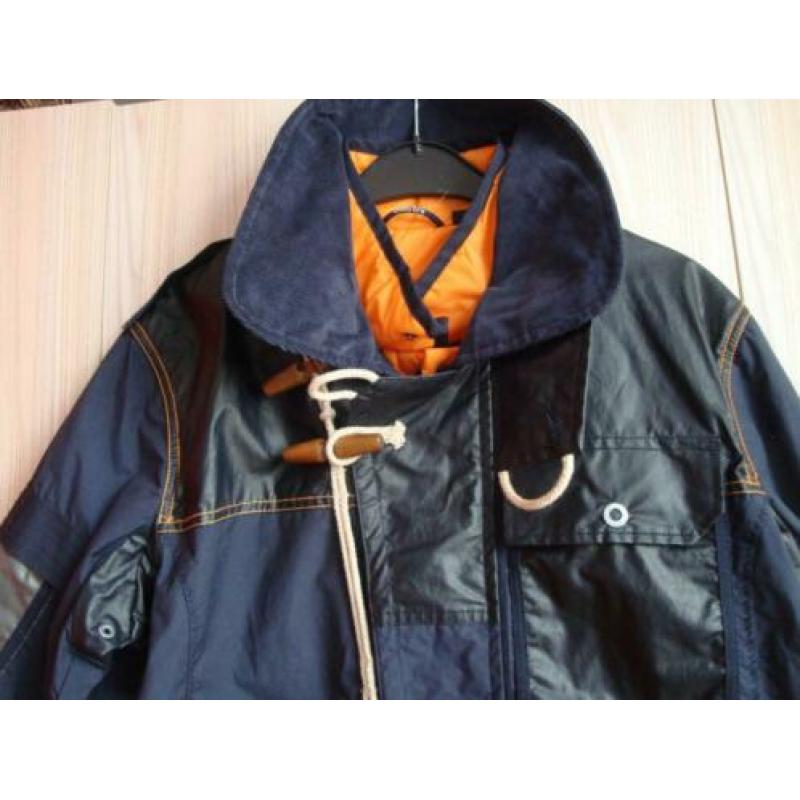 Donker blauwe nieuwe GAASTRA zomer jas. Maat M