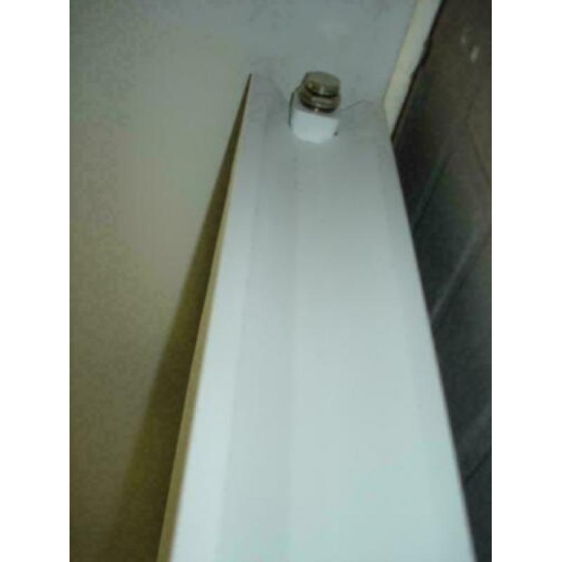 Thermrad AluStyle 183 cm hoog wit structuur lak,alle breedte