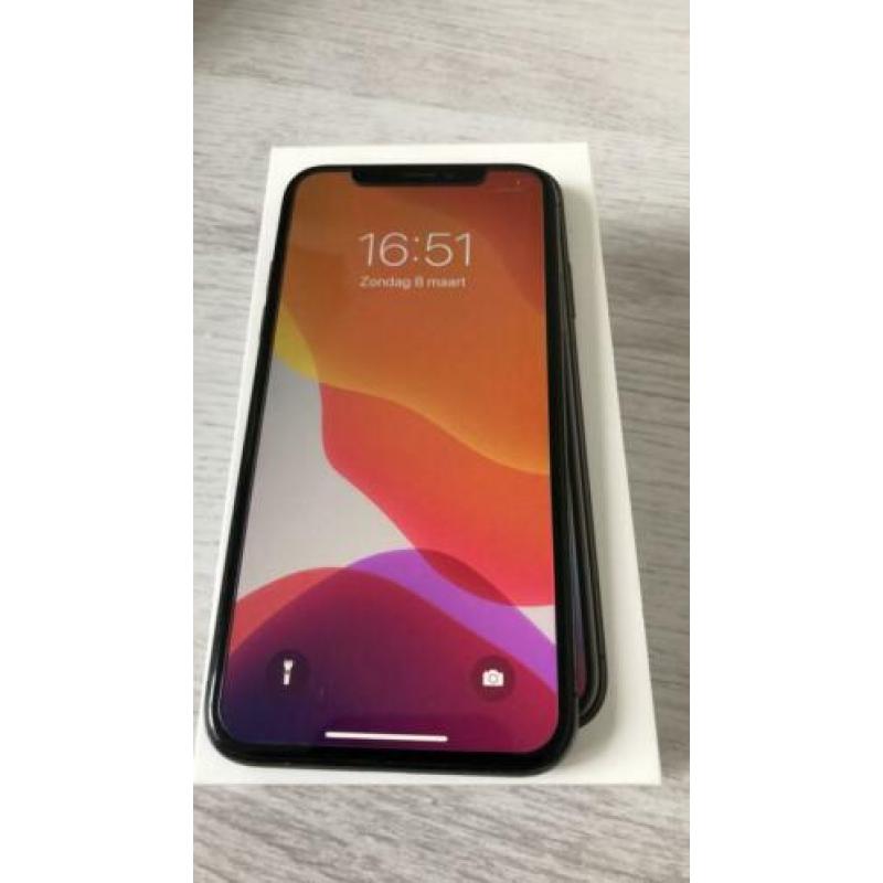 Iphone x 256gb zwart