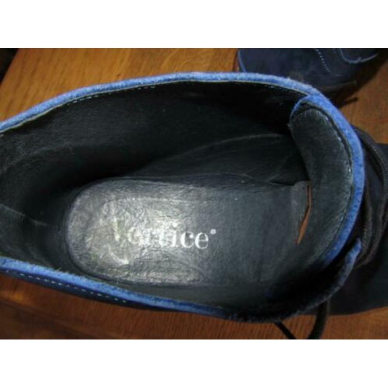 hele nette Vertice Veterbootie Blauw maat 40
