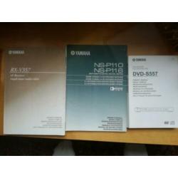Yamaha rx v357 + dvd s557 5.1 home cinema
