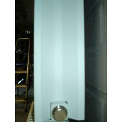 Thermrad AluStyle 183 cm hoog wit structuur lak,alle breedte