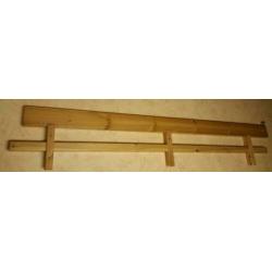 Uitvalbeveiliging voor Life Time bed (blank gelakt classic)
