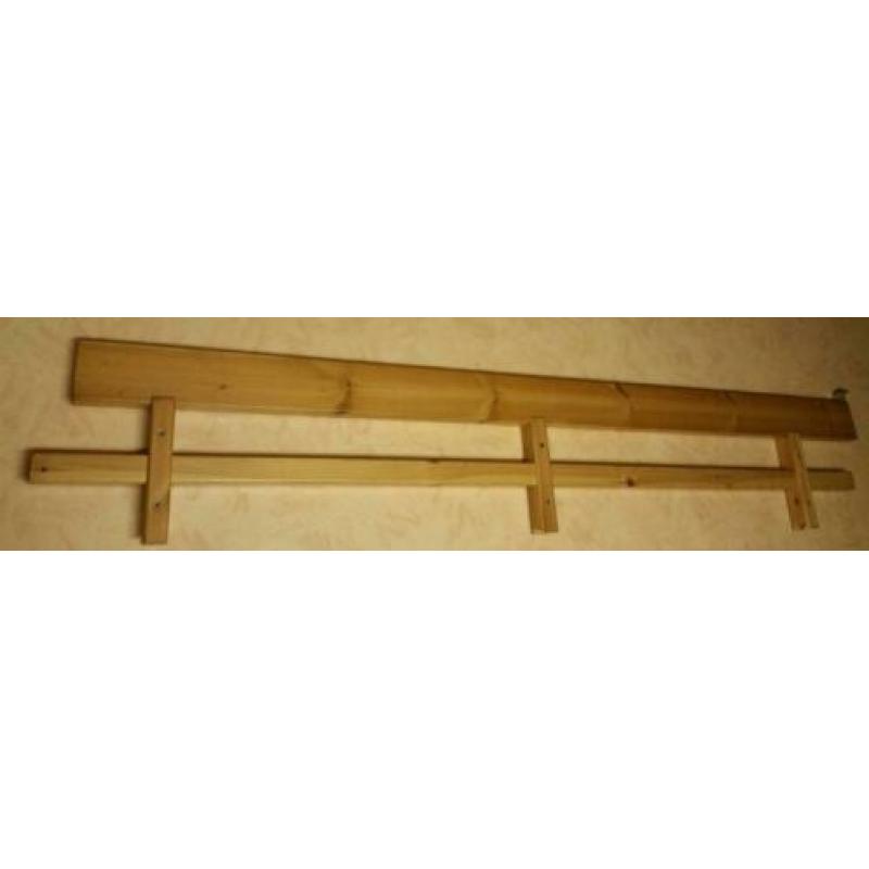 Uitvalbeveiliging voor Life Time bed (blank gelakt classic)