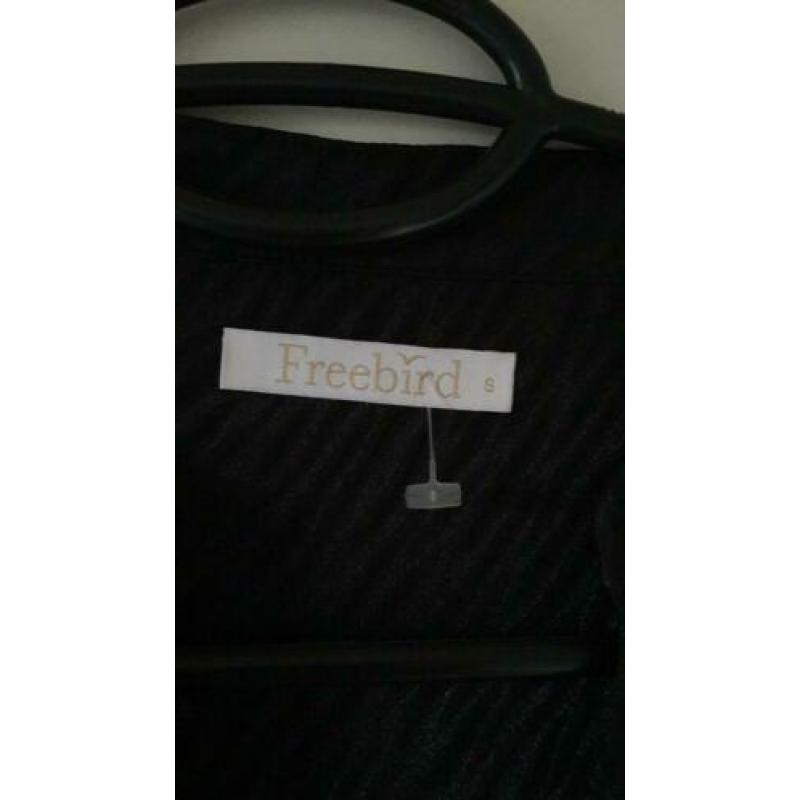 Nieuwe zwarte jurk Freebird mt s