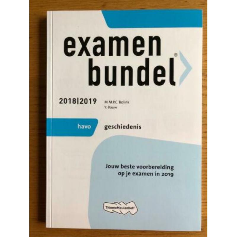 Examenboeken Geschiedenis Havo