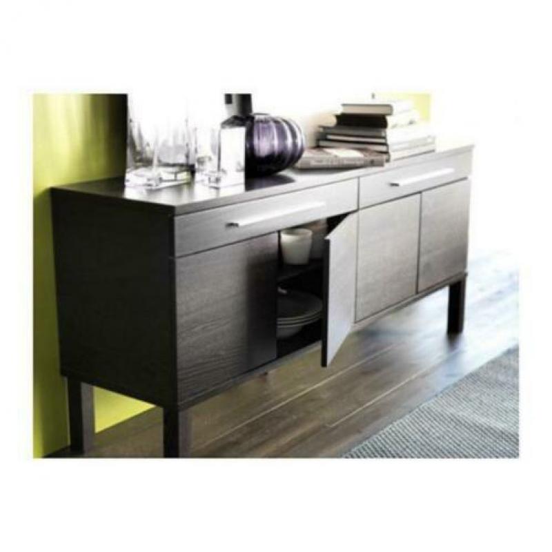 Eettafel uitschuifbaar Ikea Bjursta