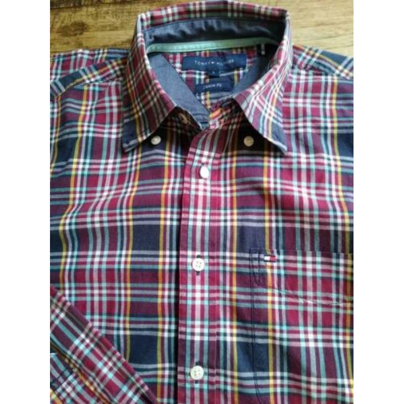 Tommy hilfiger overhemd maat s