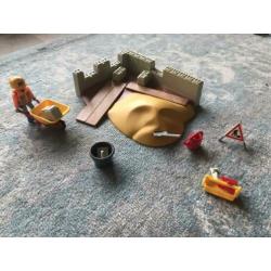 Playmobil speeltuin, disco, zwembad en werkplaats