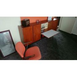 vintage teak highboard dressoir sixsties,seventies retro
