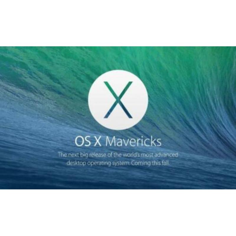 Mac OS X Mavericks 10.9.5 VoorGeïnstalleerd op SSD van 250GB