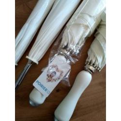 Nieuw! Prachtige grote paraplu (Poirier) bruiloft (4stuks)