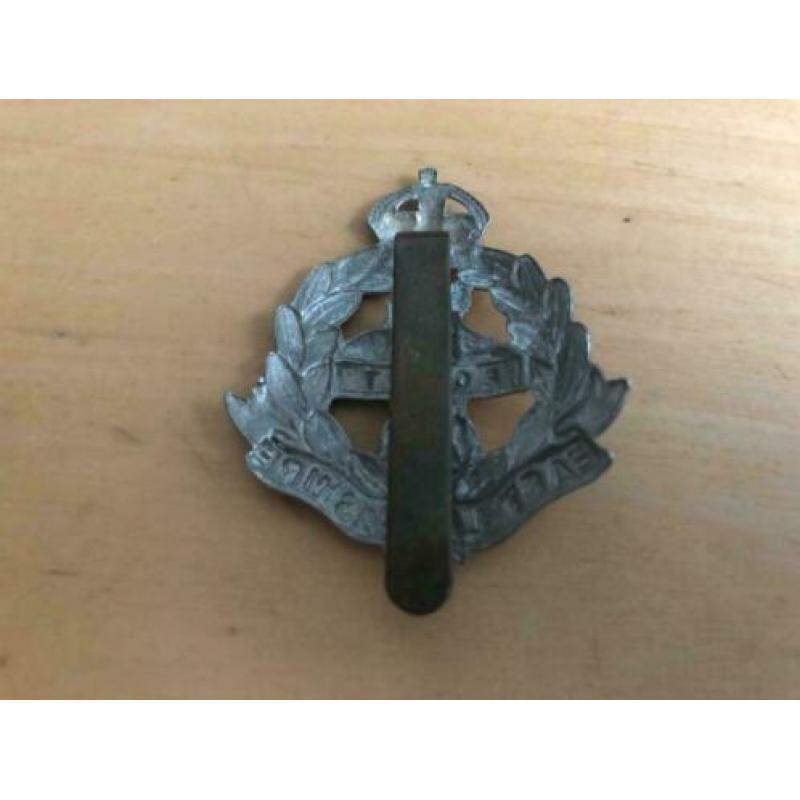 WW2 Engelse capbadge, metaal, East Lancashire Regiment