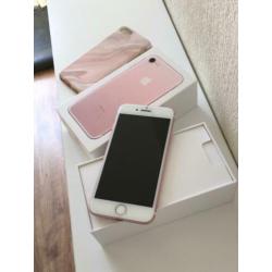iPhone 7 32GB Rosé, compleet en als nieuw!