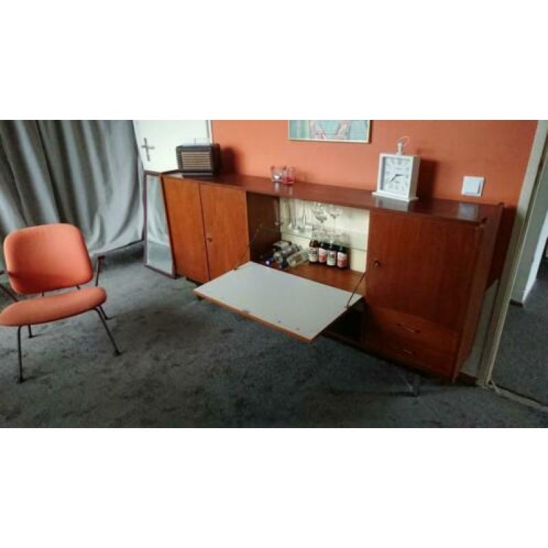 vintage teak highboard dressoir sixsties,seventies retro