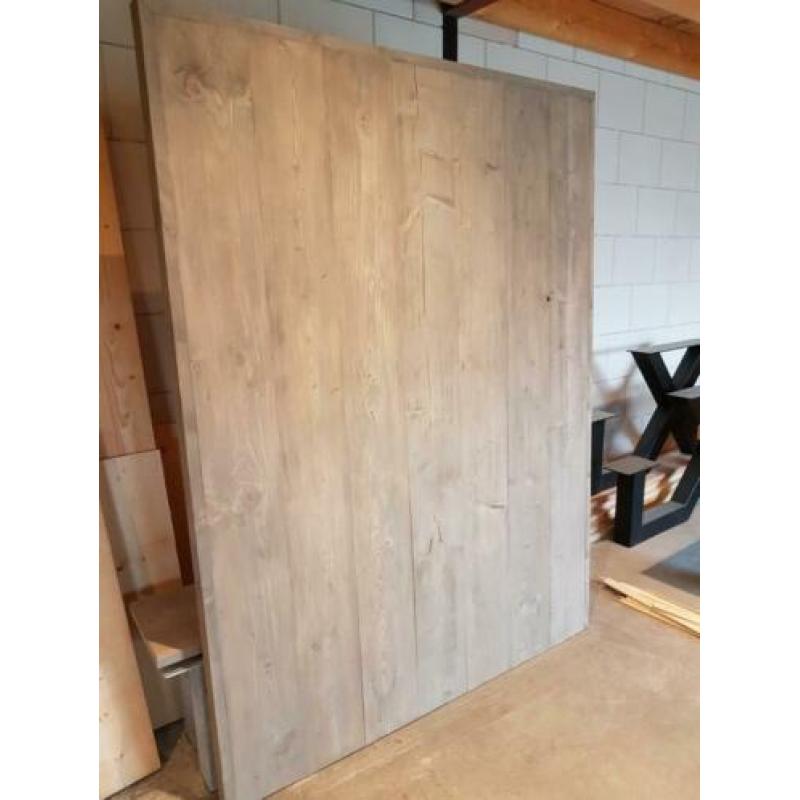 Steigerhout tv wand nieuw! Op maat gemaakt!