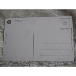 Antieke glamour kaart - bruid gooit bruidsboeket