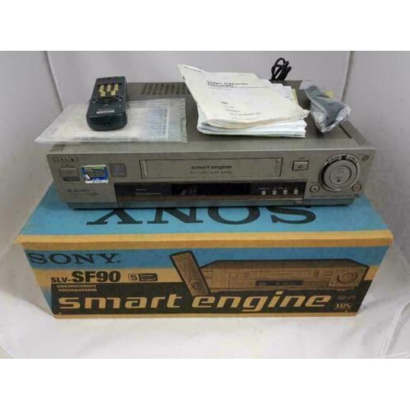Sony slv-sf90 videorecorder compleet in doos