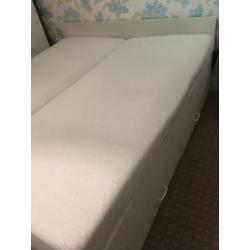 Bed 180/200,bedframe met 4 functionele onderbed opbrengen en