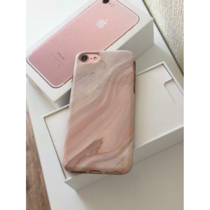 iPhone 7 32GB Rosé, compleet en als nieuw!