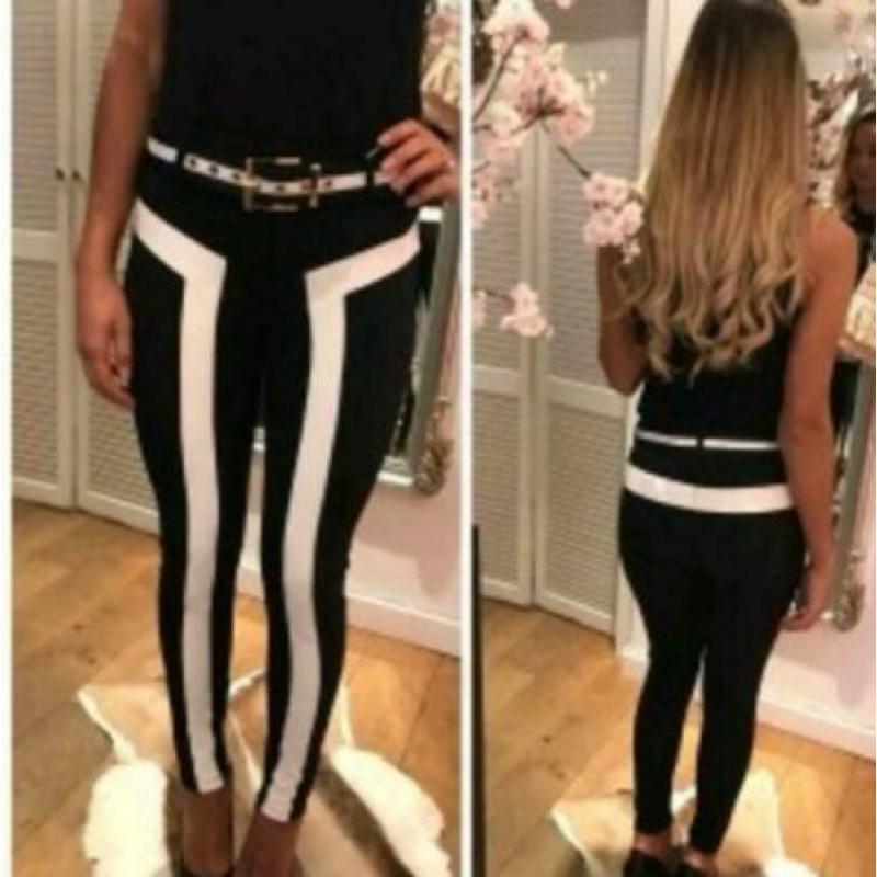 Mooie broek maat s/m valt meer als een kleine m
