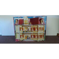 Poppenhuis Playmobiel 5302 met verlichting en 7 inrichtingen