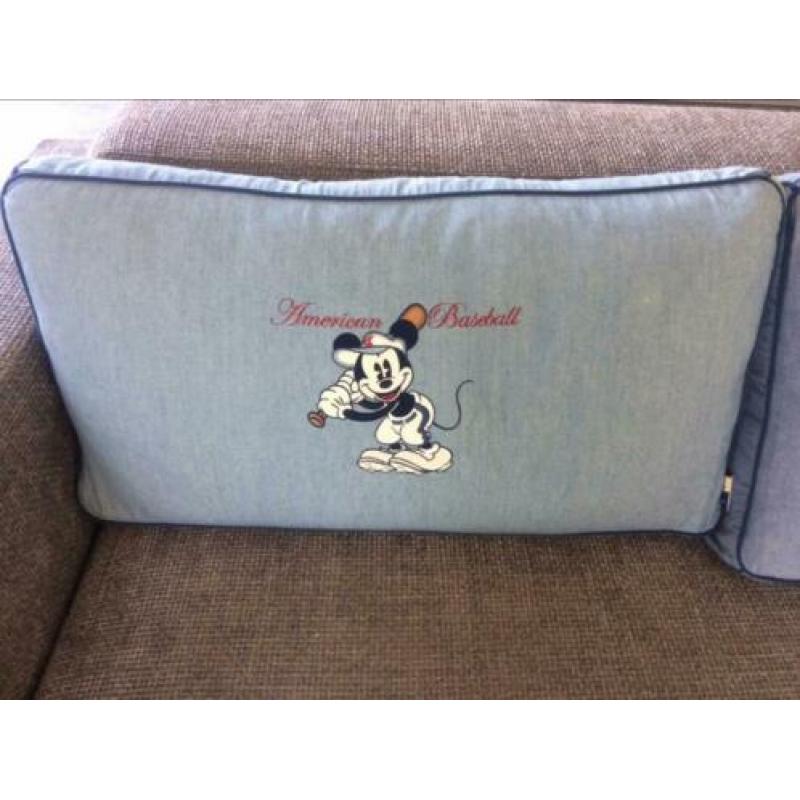Disney Small World sierkussens 3x blauw.