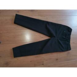 G-Star zwart broek met oranje bies maat XS Materiaal: 87 %