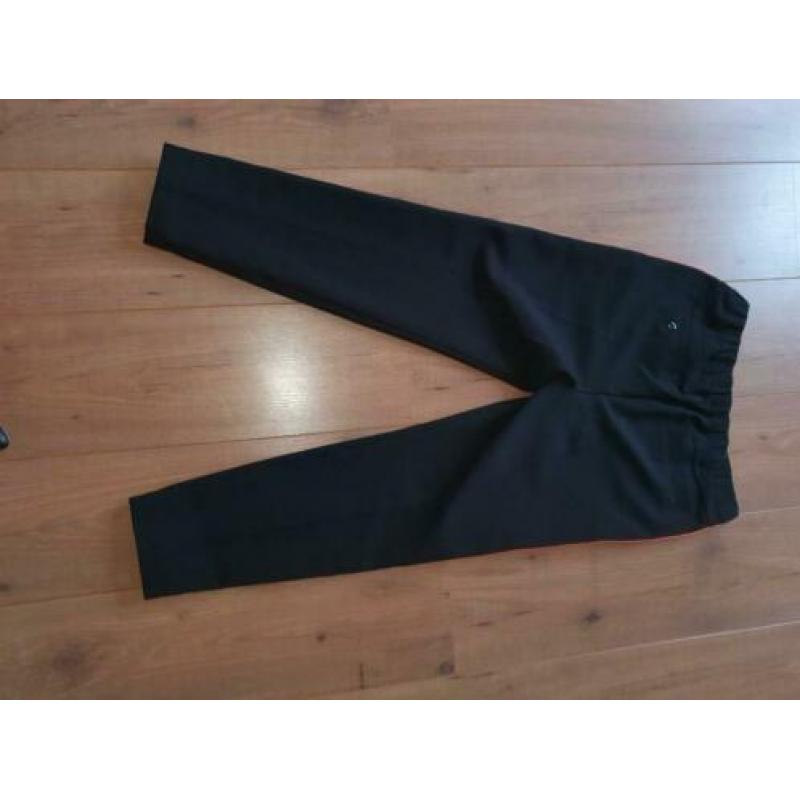 G-Star zwart broek met oranje bies maat XS Materiaal: 87 %