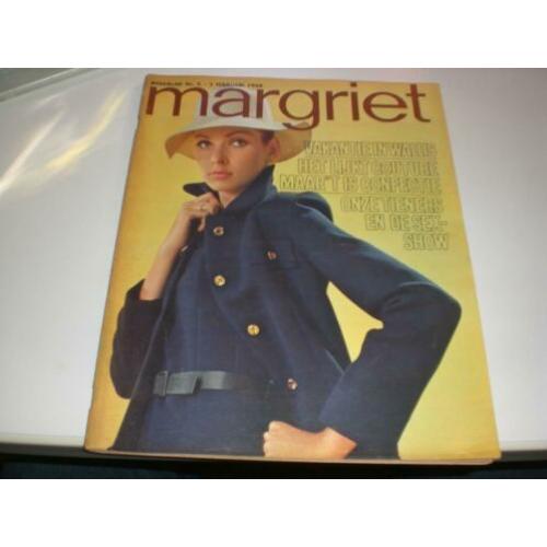 Leuk oud Damestijdschrift ' Margriet ' 3 februari 1968, mode