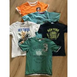 Pakket shirts 128/134
