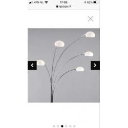Mooie design Staalamp
