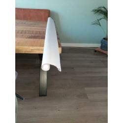Rolgordijn grijs, verduisterend 136.5cm breed en 112cm lang