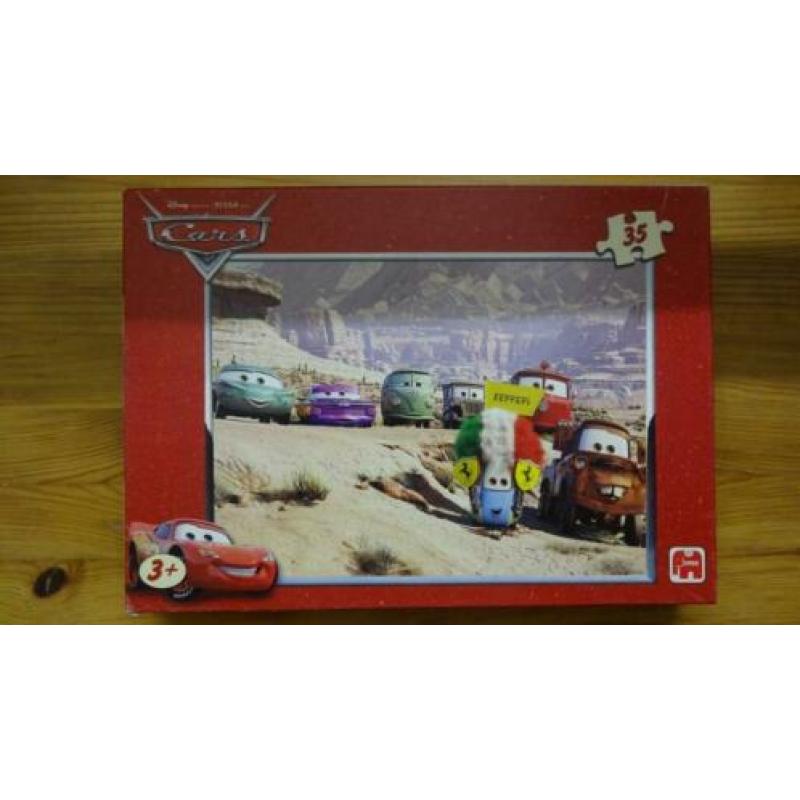 Vintage Puzzel Cars Ferrari Disney 35 Stukjes Compleet