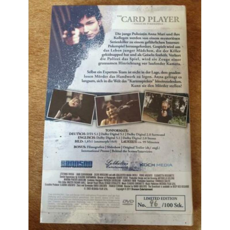 The Card Player Dario Argento Hartbox