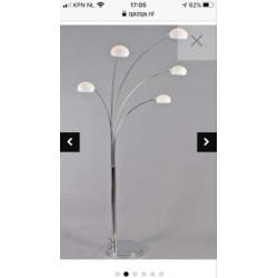 Mooie design Staalamp