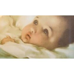 VINTAGE SCHILDERIJ “AWAKING”, Bessie Pease Gutmann (1918)