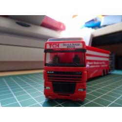 Herpa DAF XF met grootvolume oplegger TCH