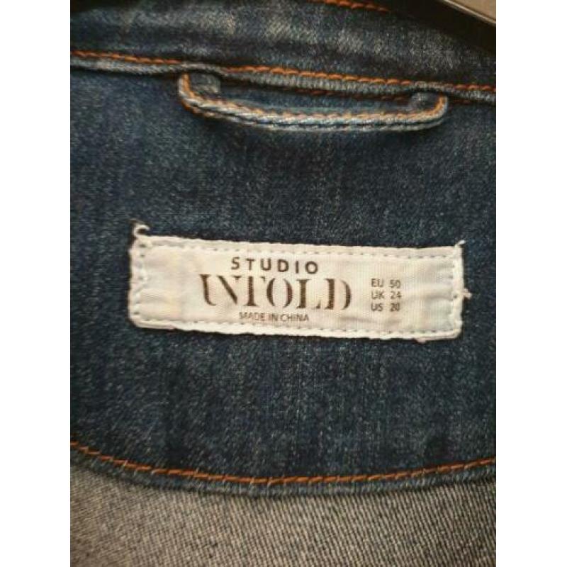 Jeans jasje, Studio Untold, mt 50 ZGAN