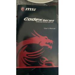 Gaming desktop msi met gratis gaming toetsenbord erbij!