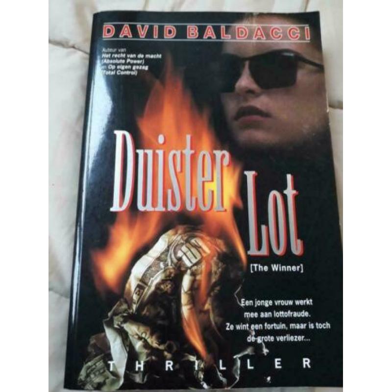5 boeken van David Baldacci oa duister lot, vuil spel