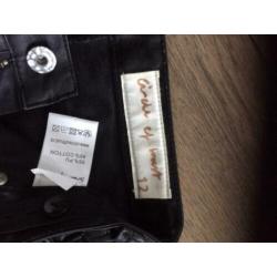Meisjes imitatie leren broek