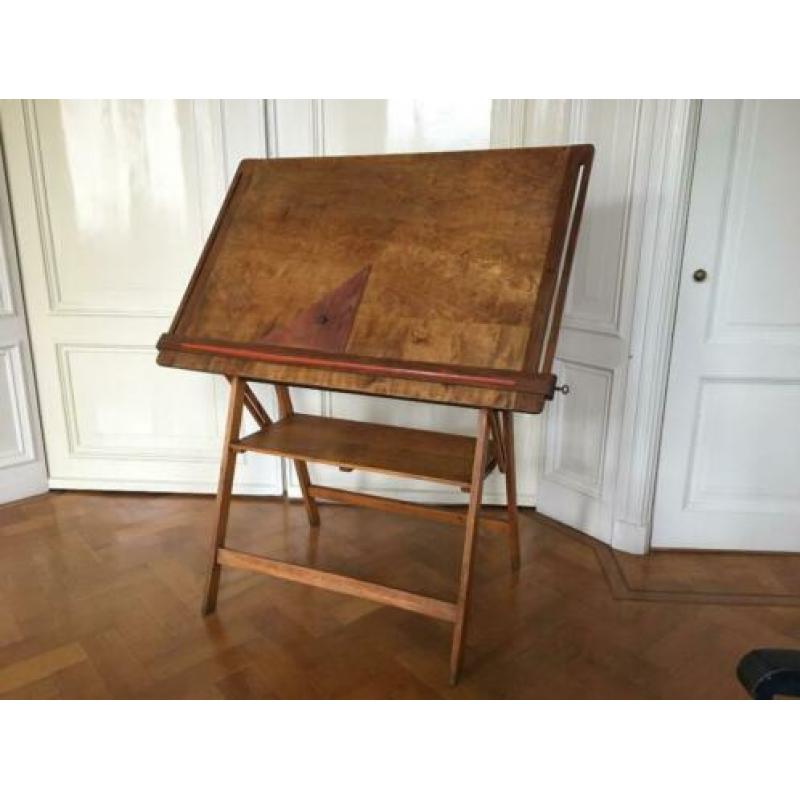 Oude Tekentafel Werktafel Architectentafel Vintage Frans