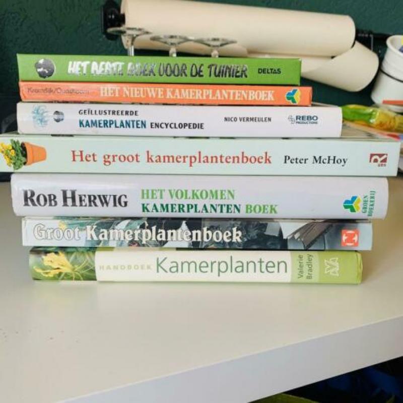 Planten kamerplanten boek tuin jungle botanisch hulpboek