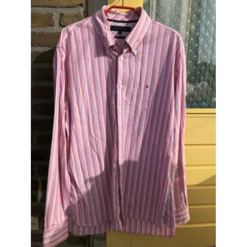 Nieuw Tommy Hilfiger maat L overhemd