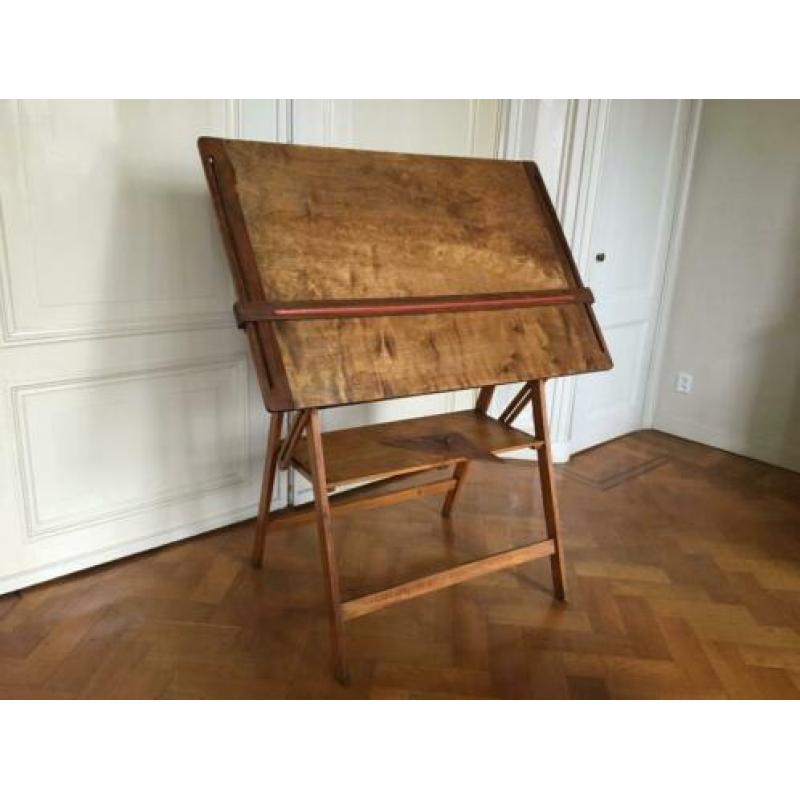 Oude Tekentafel Werktafel Architectentafel Vintage Frans